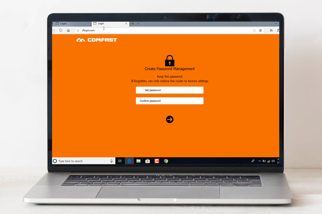 Comfast wifi repeater change password