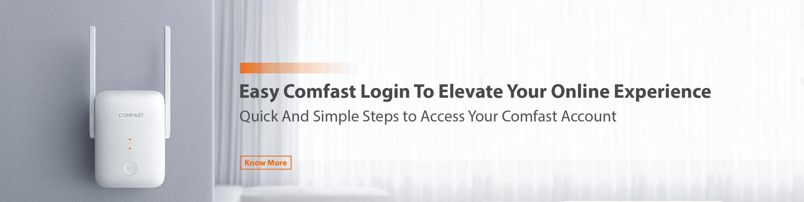 Comfast Login banner